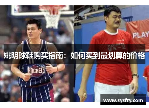 姚明球鞋购买指南：如何买到最划算的价格